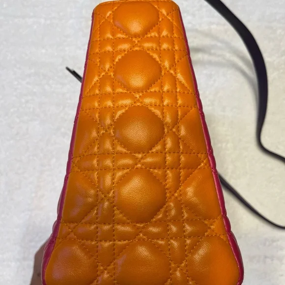 Dior Tri color Cannage Crossbody Satchel - Picture 4 of 13